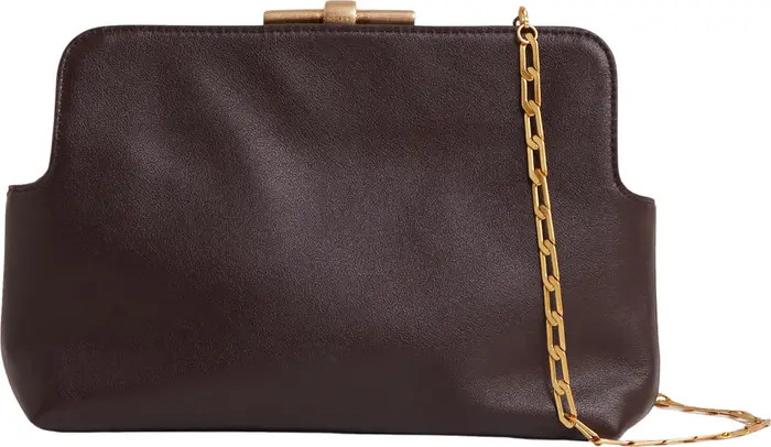 Bethany Leather Frame Clutch | Nordstrom