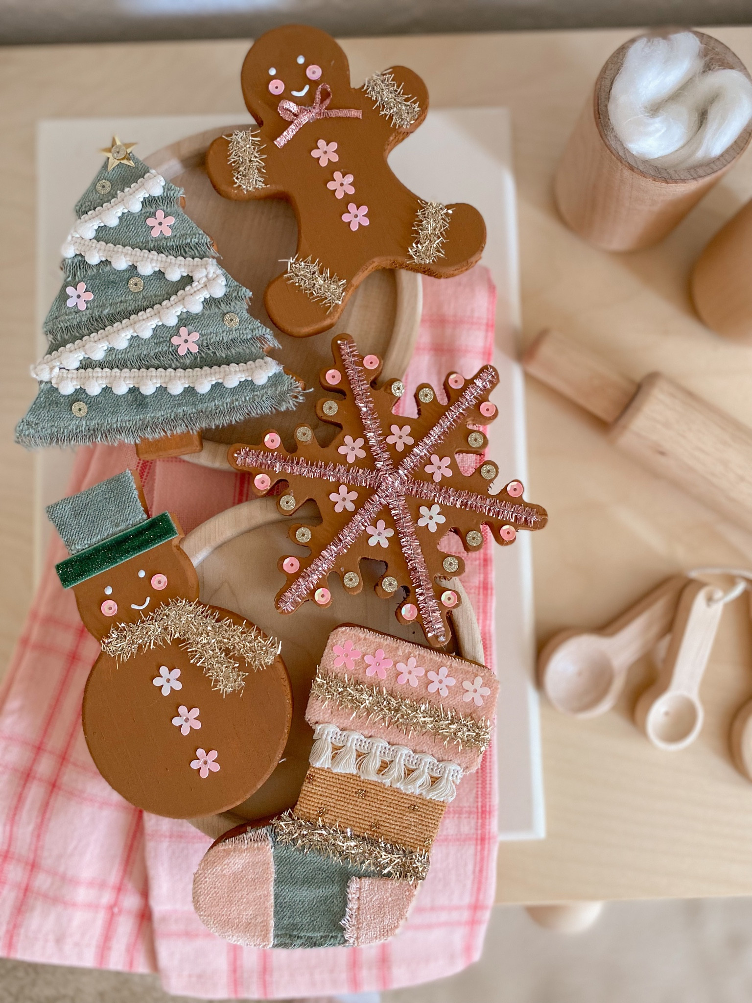 DIY pretend Christmas cookies 

#LTKHoliday #LTKSeasonal #LTKkids