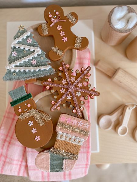 DIY pretend Christmas cookies 

#LTKHoliday #LTKSeasonal #LTKkids