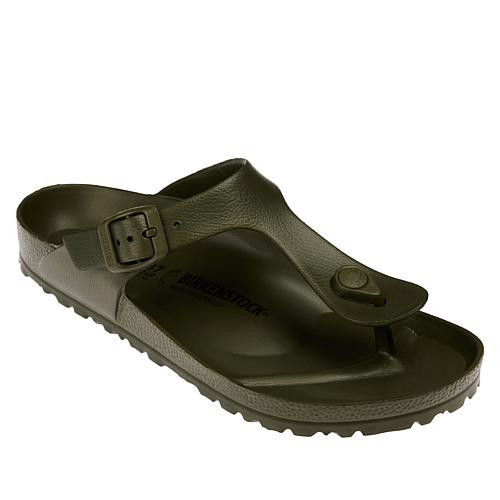Birkenstock Gizeh EVA Thong Sandal - Green - 7/7.5 | HSN