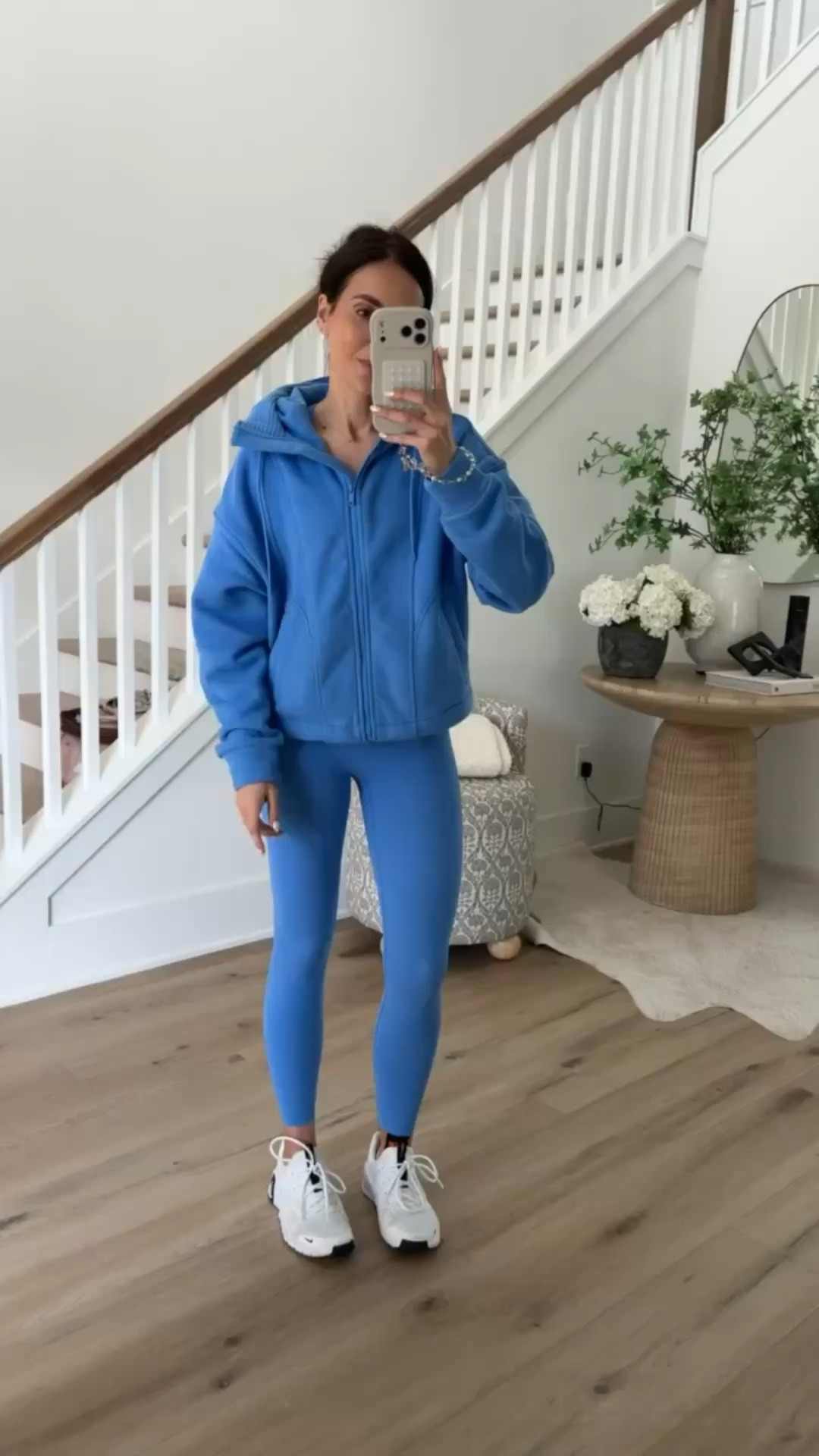 LTK SPRING SALE 20% off sitewide (ilcode in LTK APP).
I wear size small in leggings. They are full length, size extra small in tank top, size small in sweatshirt.

#LTKActive #LTKSpringSale #LTKSaleAlert