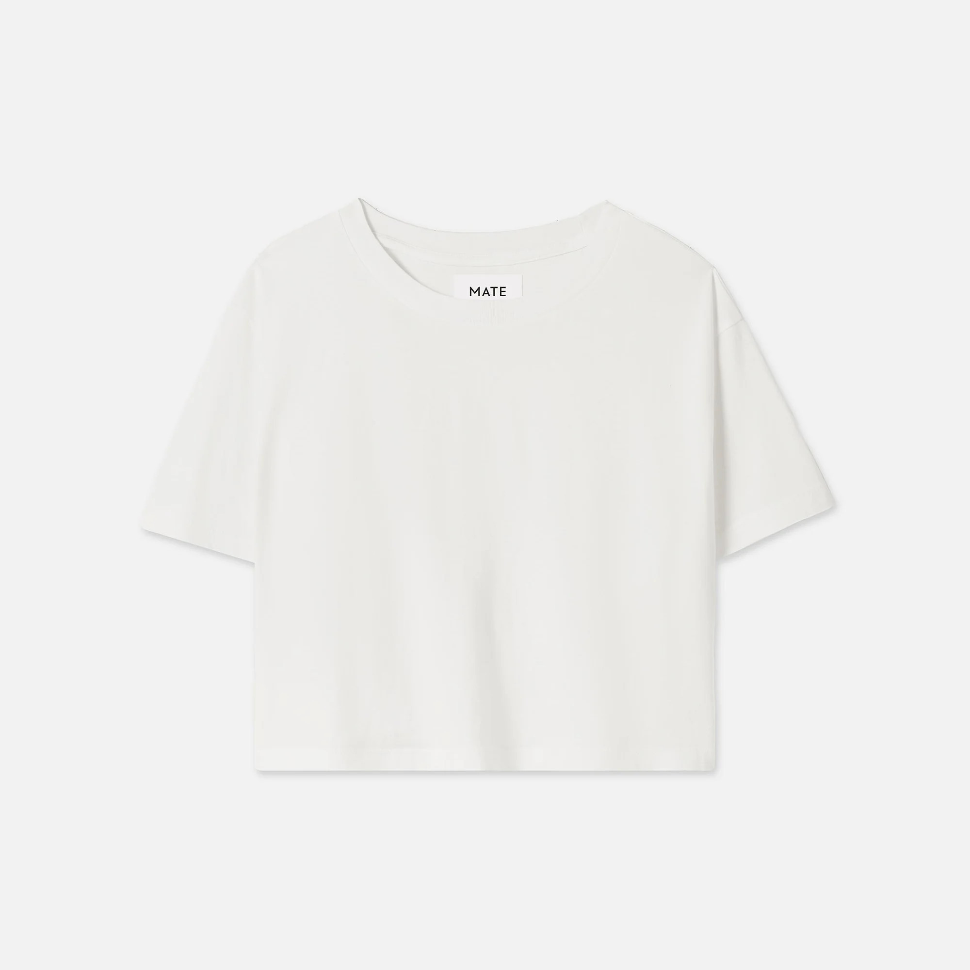 Organic Cotton Relaxed Crop Tee | MATE The Label