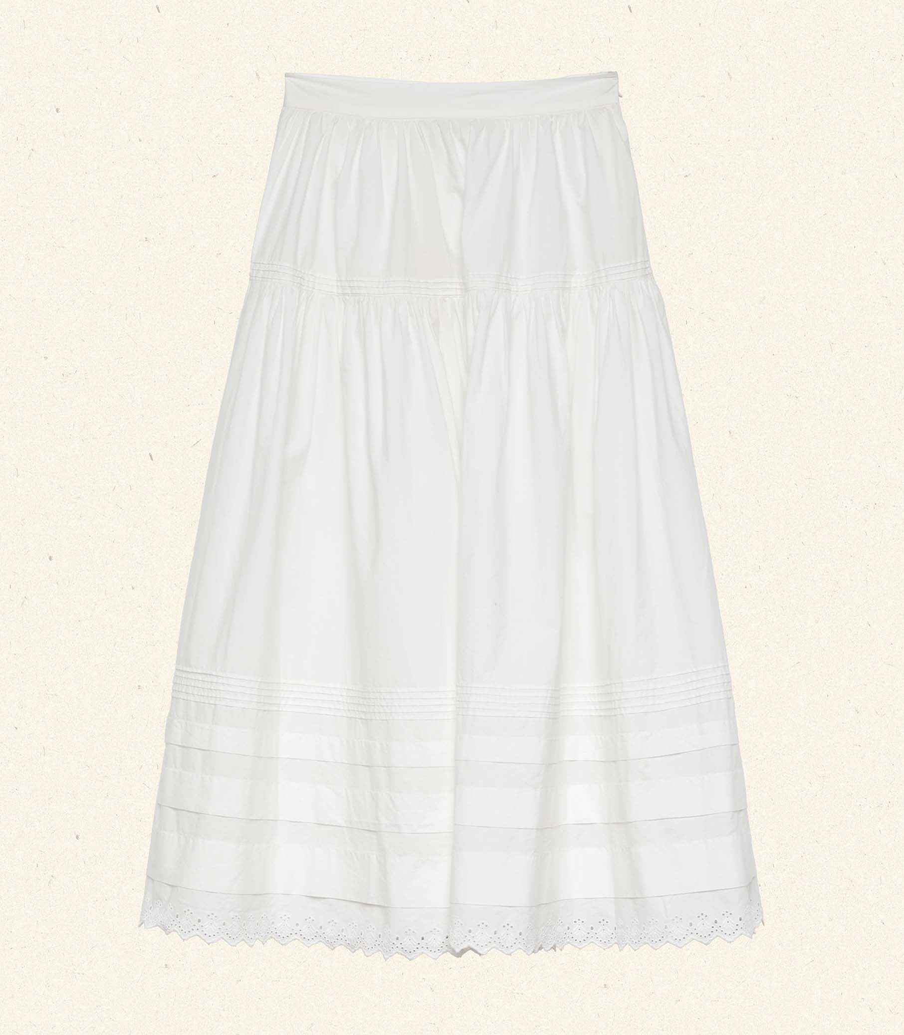 Sebastiane Skirt - Powder | DÔEN | DOEN