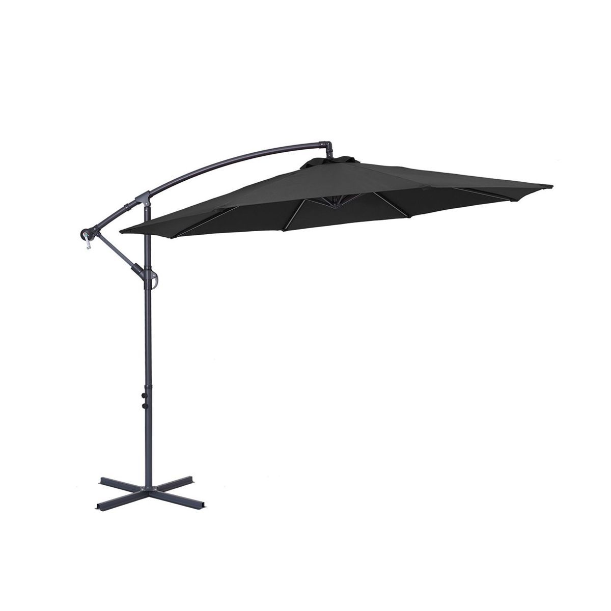 Sonkuki 10 Ft. Patio Offset Umbrella Outdoor Hanging Umbrellas w/Steel Frame | Target