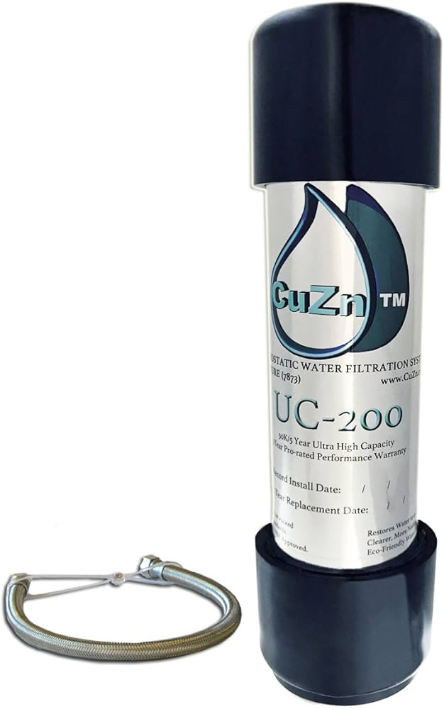 CuZn UC-200 Under Counter Water Filter - 50K Ultra High Capacity - Made in USA | Amazon (US)