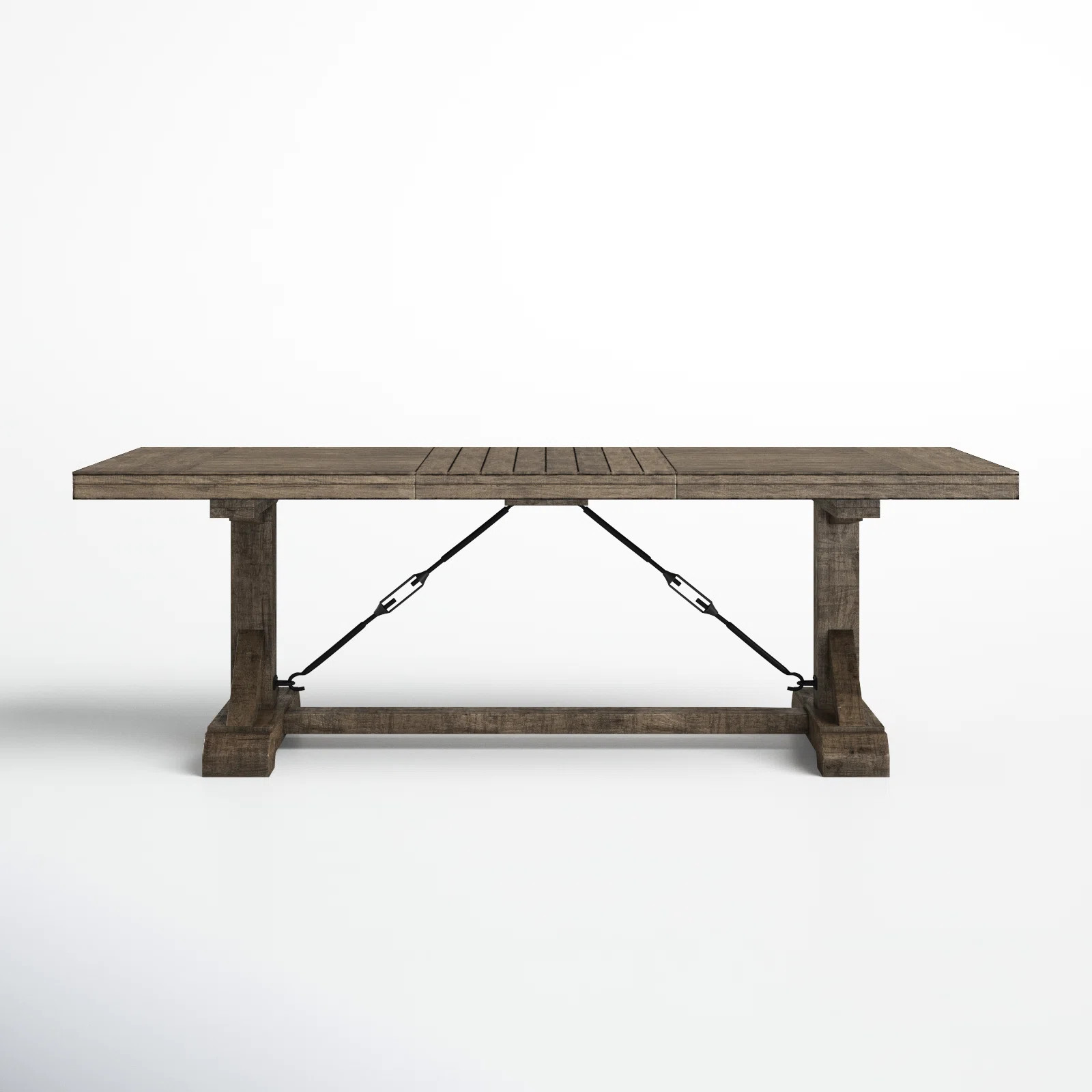 Butler Extendable Acacia Solid Wood Top Dining Table | Wayfair North America