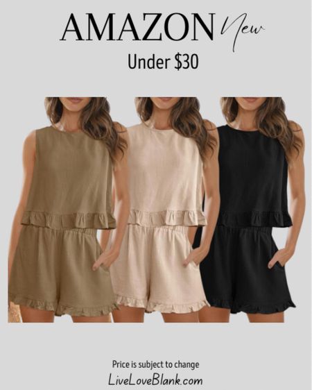 Amazon daily deals
Amazon fashion
Summer set under $30
#ltku
Prices subject to change
Commissionable link

#LTKSeasonal #LTKOver40 #LTKSaleAlert