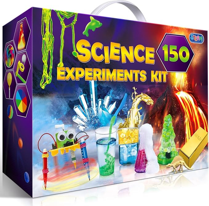 UNGLINGA 150 Experiments Science Kits for Kids Age 6-8-10-12-14, STEM Project Educational Toys fo... | Amazon (US)