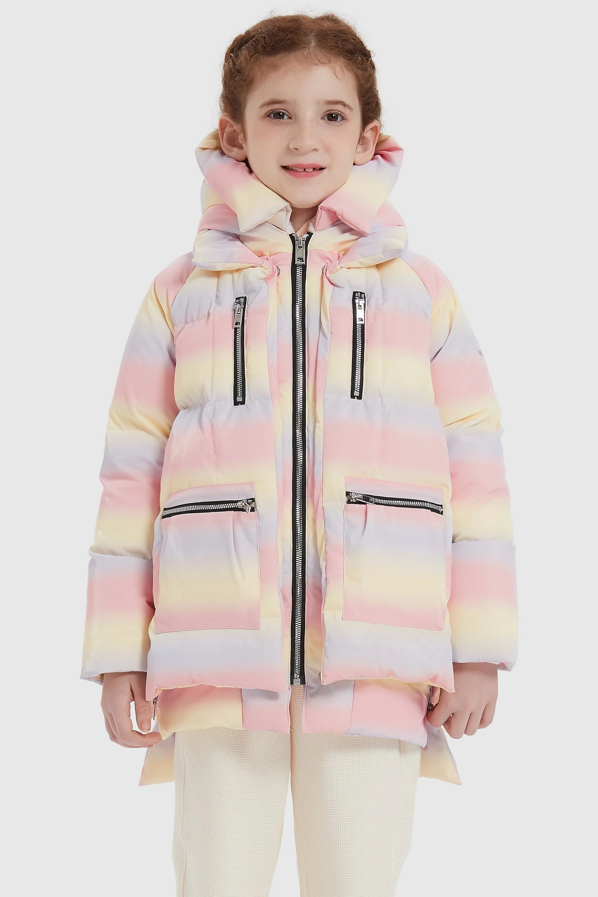 Orolay Kid's Colorful Reflective Down Jacket for Kids | Orolay