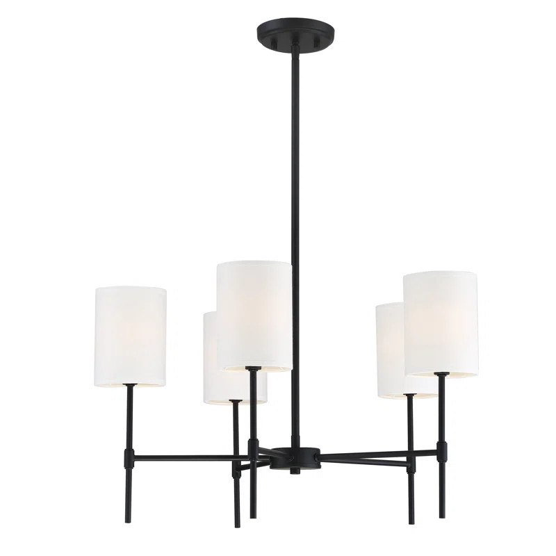 Elijah 5 - Light Dimmable Chandelier | Wayfair North America
