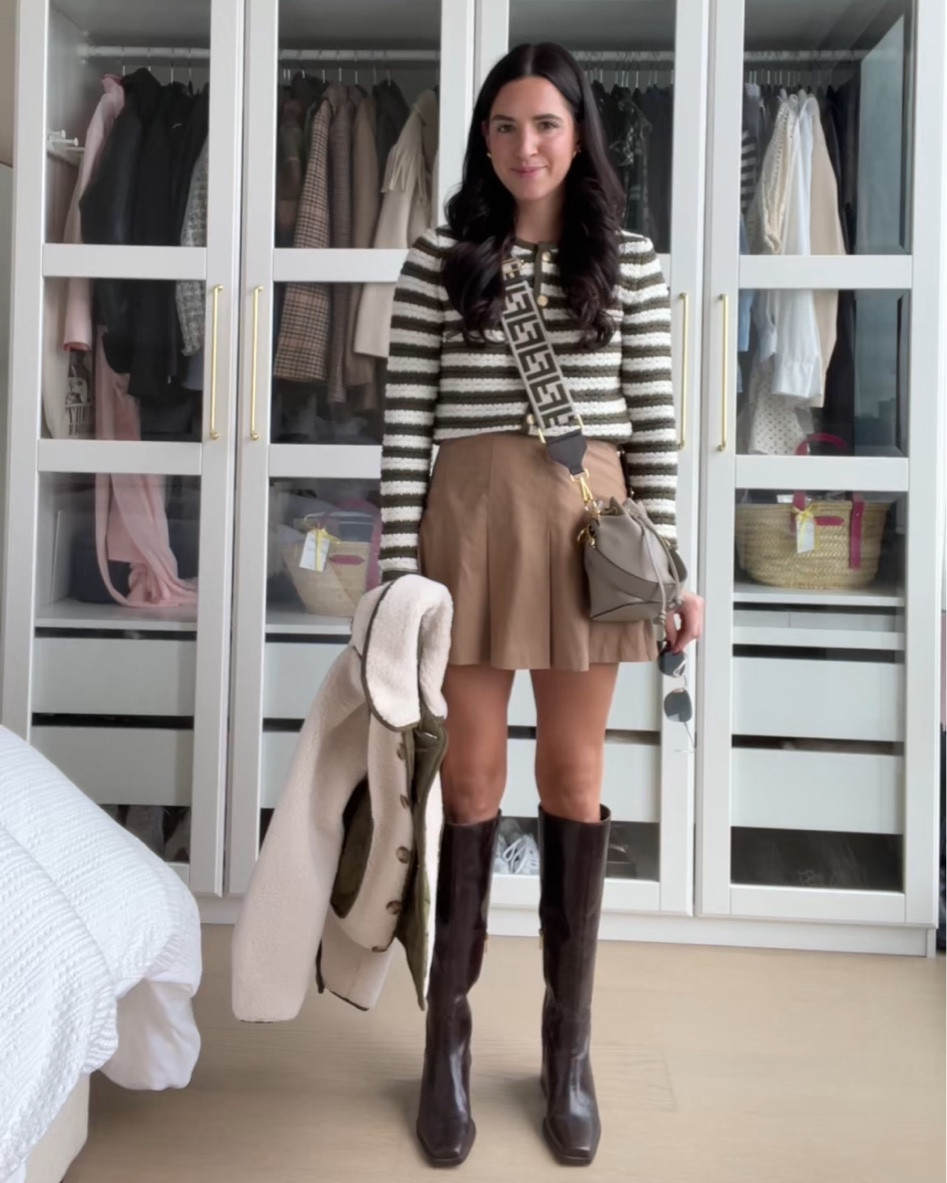 Small cardigan

Fall outfits, skirts, cardigans, knee high boots

#LTKSeasonal #LTKstyletip #LTKfindsunder100