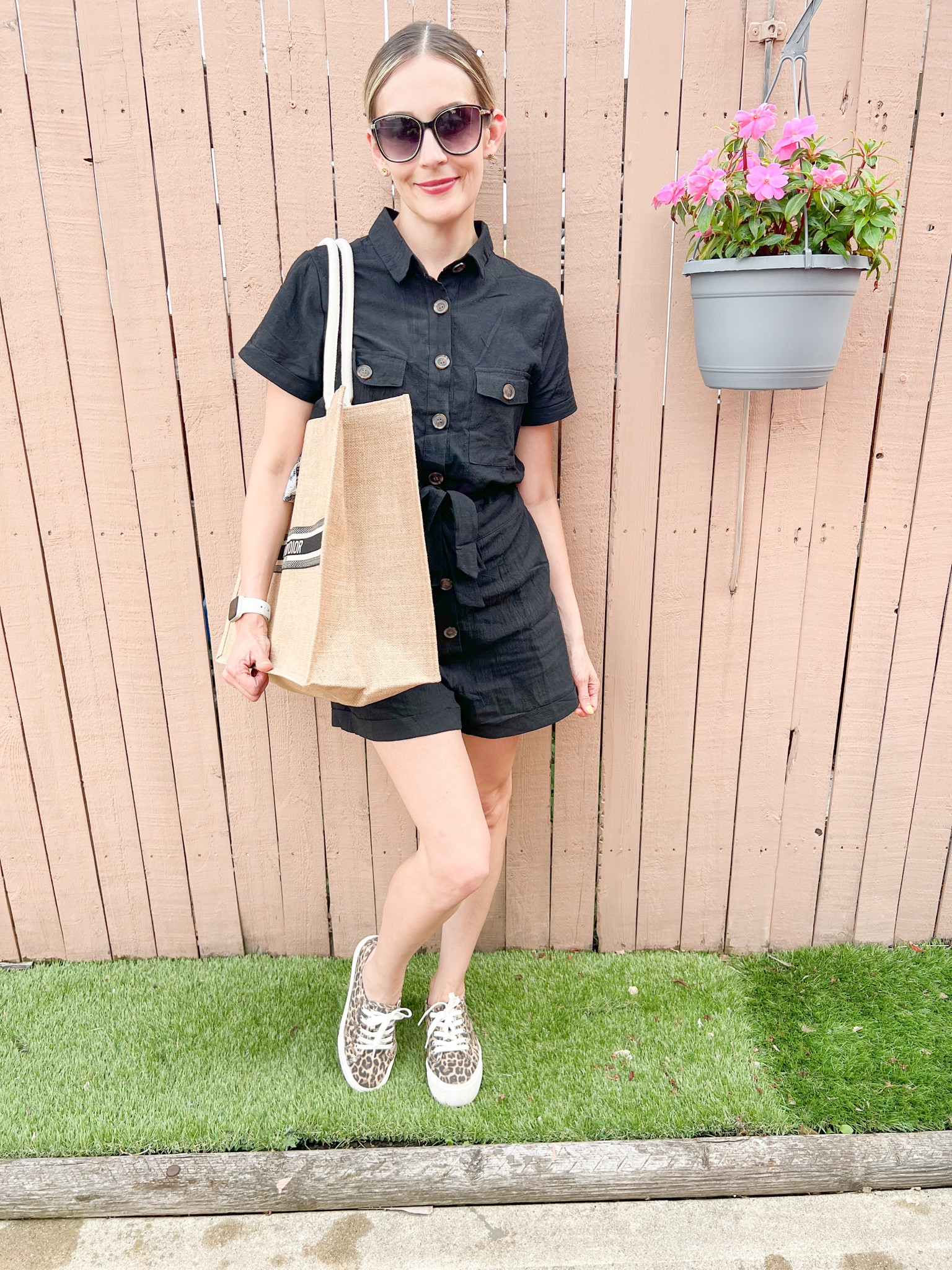 Romper in black. Wearing a small.

#LTKSeasonal #LTKunder50 #LTKFind