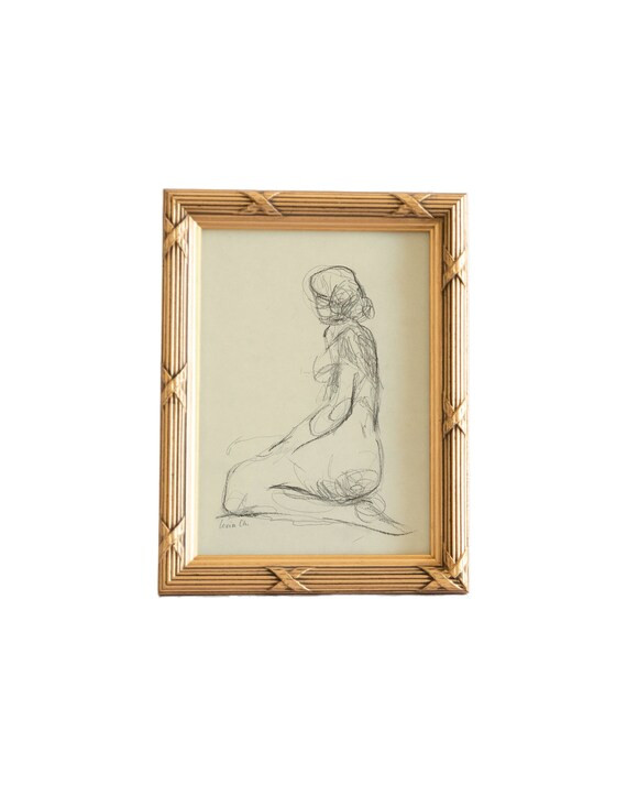 Seated Figure Study. Female Figure Drawing. Female Figure Art - Etsy | Etsy (US)
