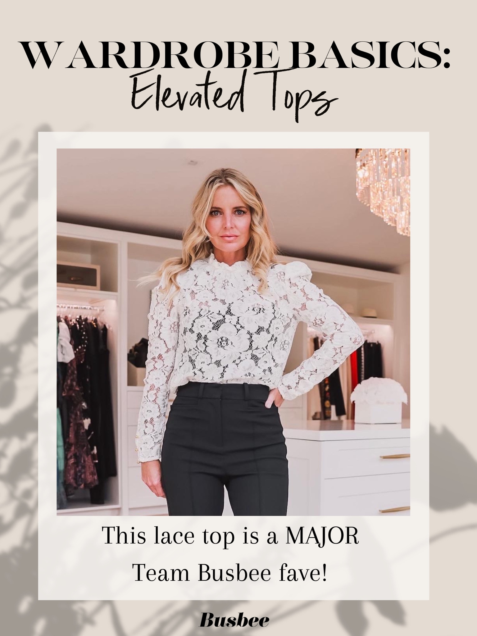 Wayf puff clearance sleeve lace top