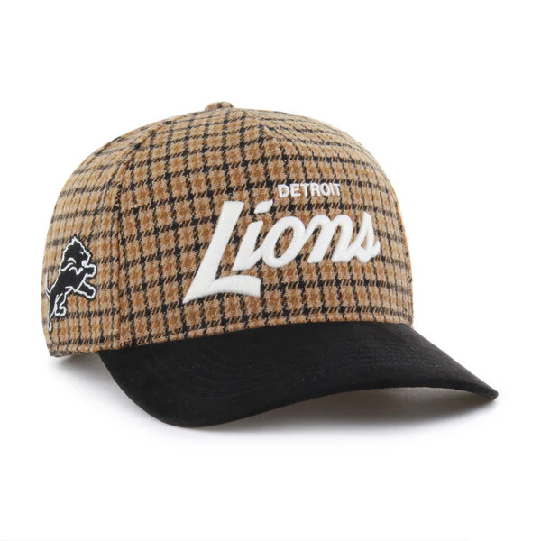 DETROIT LIONS SHEPHERDS CHECK SIDE '47 HITCH | '47Brand