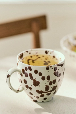 Splatter Portuguese Stoneware Mug | Anthropologie (US)