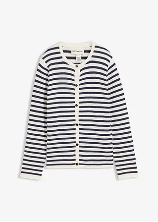 Strickjacke mit Seidenanteil | Bonprix DE