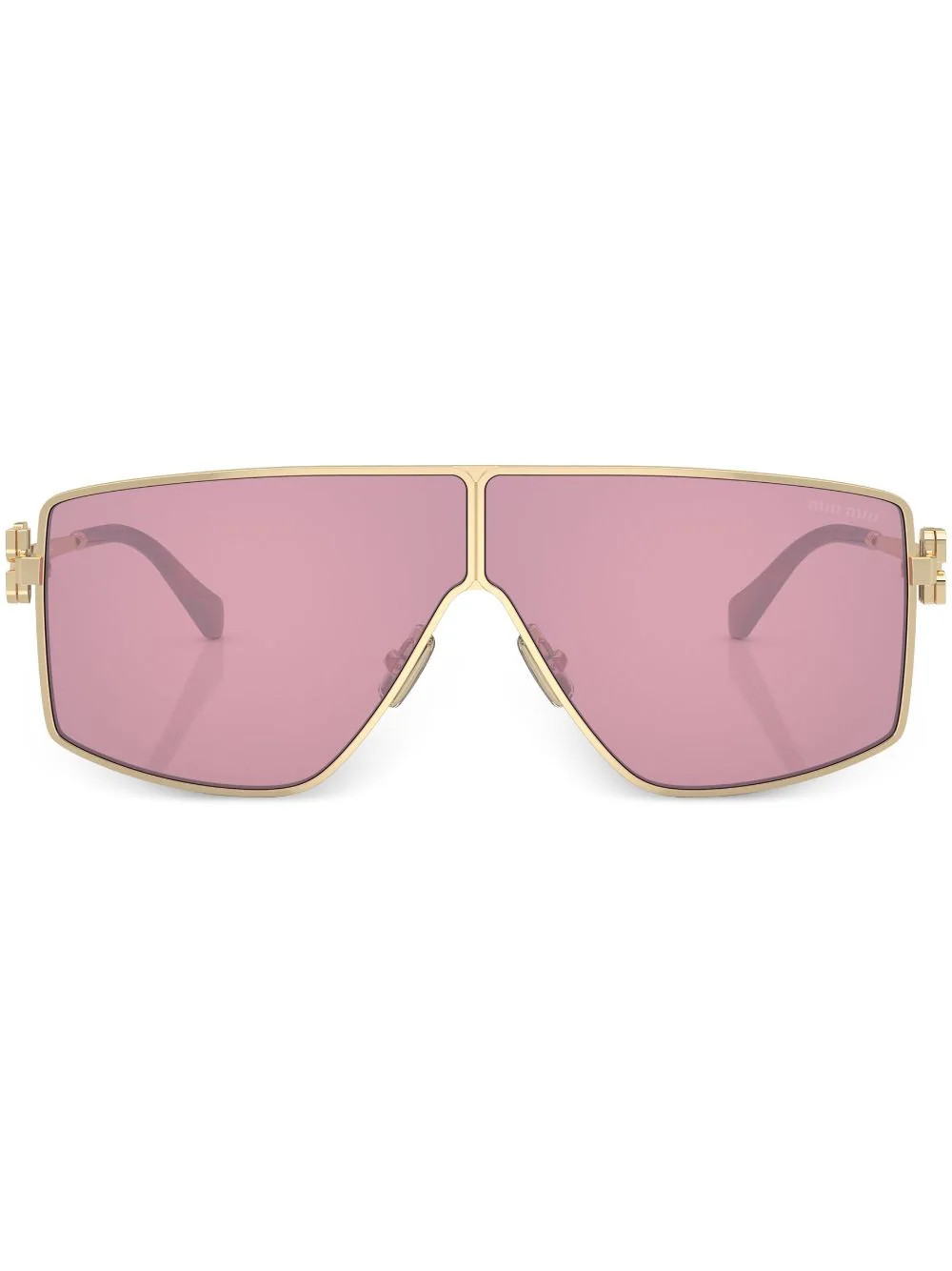 oversize-frame tinted sunglasses | Farfetch Global