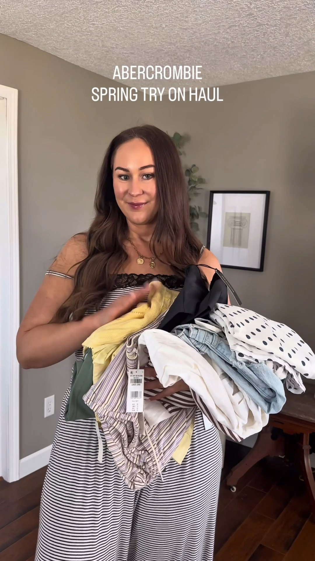 Abercrombie spring try on haul!! Everything is on sale 👏 plus get an extra 15% off with code AFKATHLEEN

WEARING LARGE IN TOPS
LARGE LONG BOTTOMS/DRESSES/SKIRT
32 long in linen denim pants
33 (size up 1) IN SHORTS

Abercrombie denim
spring outfits 2026
Abercrombie code
Abercrombie new arrivals
Spring outfit inspo
Abercrombie bra free

#LTKMidsize #LTKTall #LTKSaleAlert