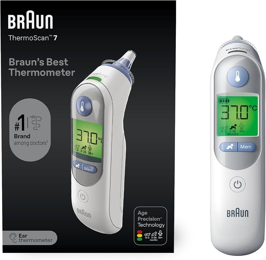 Braun ThermoScan 7 Ear thermometer | Age Precision Technology | Amazon (UK)