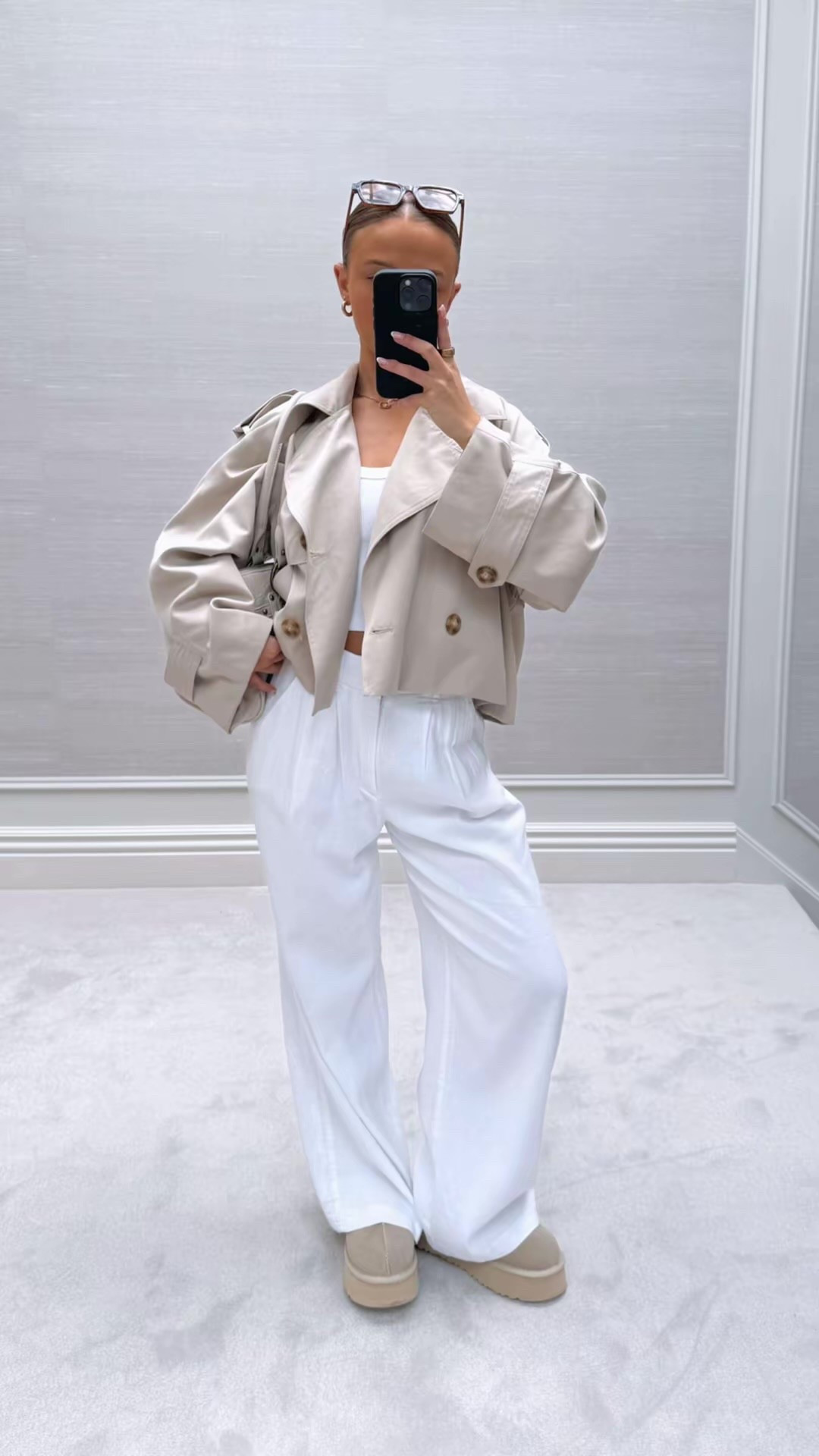 spring outfit inspo☁️ linked some similar trenches!!🫶

Pinterest style outfit inspo ideas wide leg trousers smart white linen loose spring summer TikTok easy basic neutral ootd faves casual petite trench cropped 

#LTKuk #LTKpetite #LTKspring