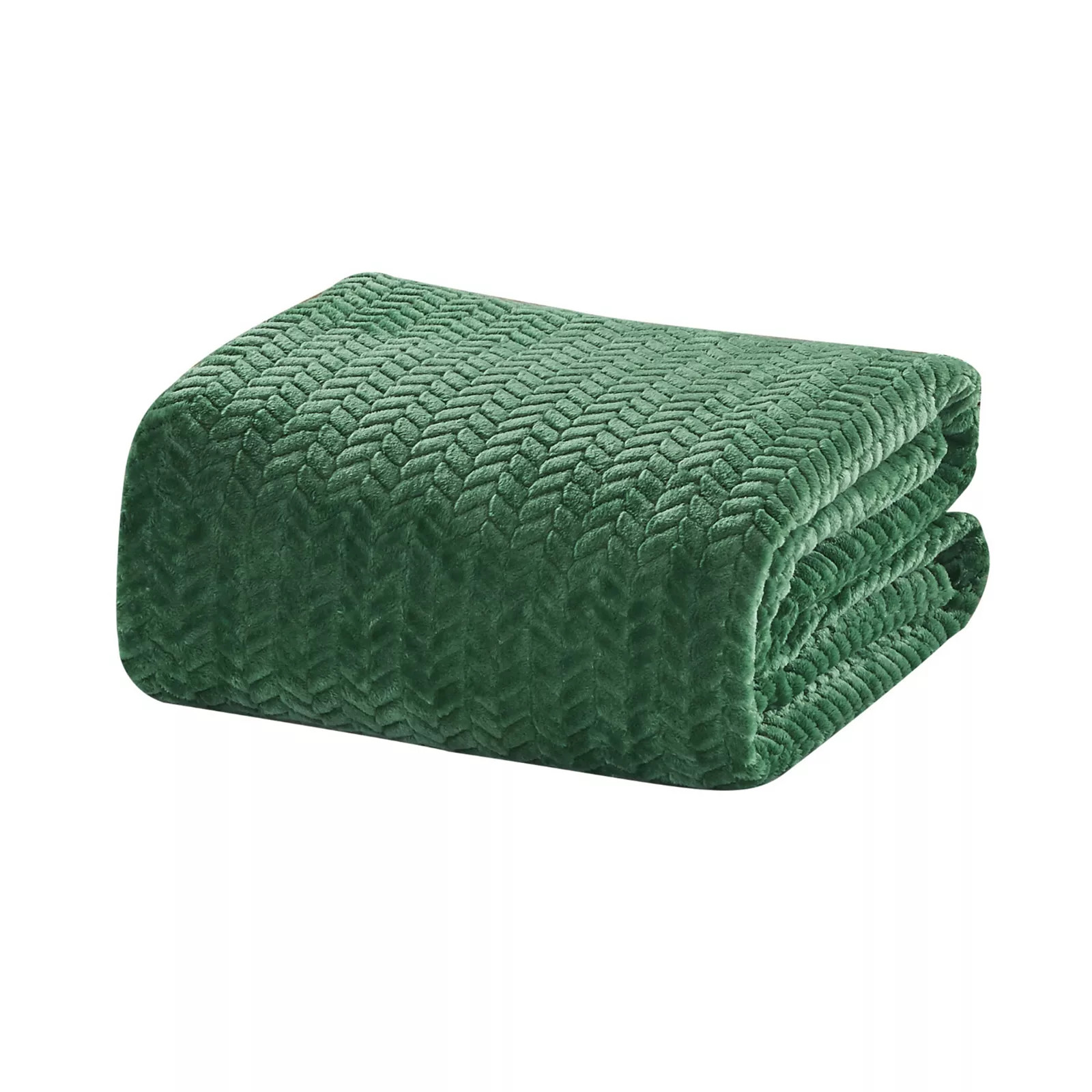 Chevron Braided Stylish Soft Comfortable and Lightweight Blanket | Kohl's