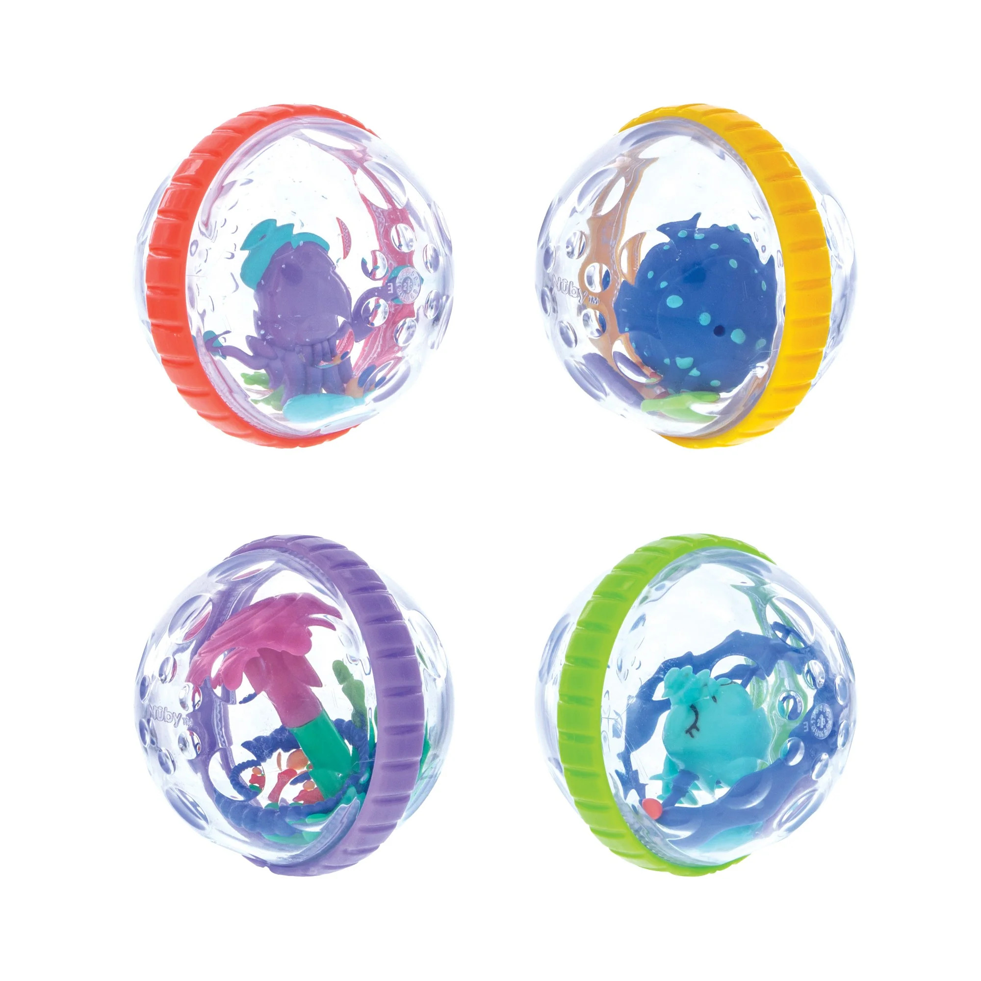 Bubbly Buds Bath Toy (4 Pack) | Nuby (US)