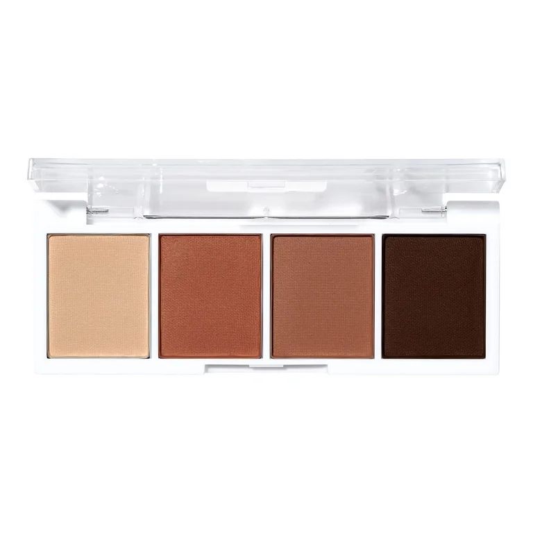 E.L.F. Bite-Size Eyeshadow, Ultra-Pigmented Eye Makeup Quad, 4 Matte & Shimmer Shades, Creamy & B... | Walmart (US)