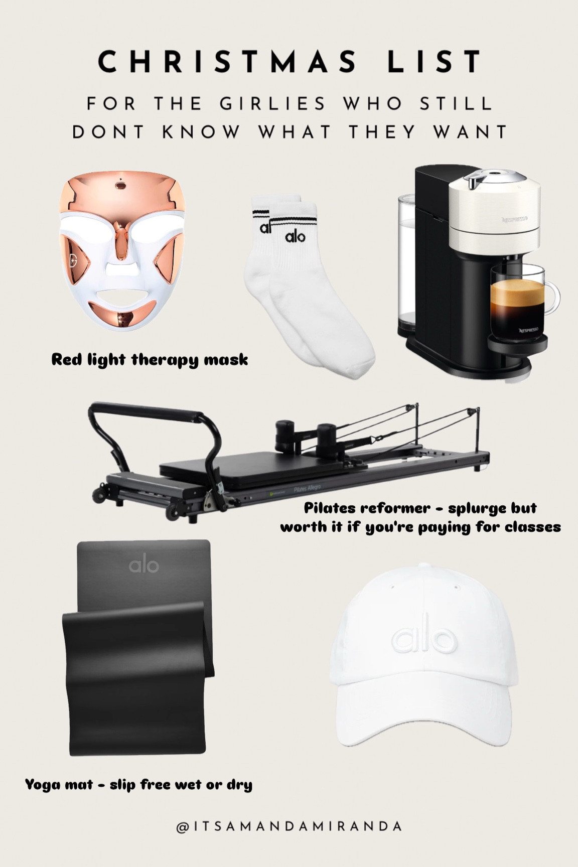  Christmas list for the girlies who still don't know what they want. 

#LTKSeasonal #LTKGiftGuide #LTKBeauty