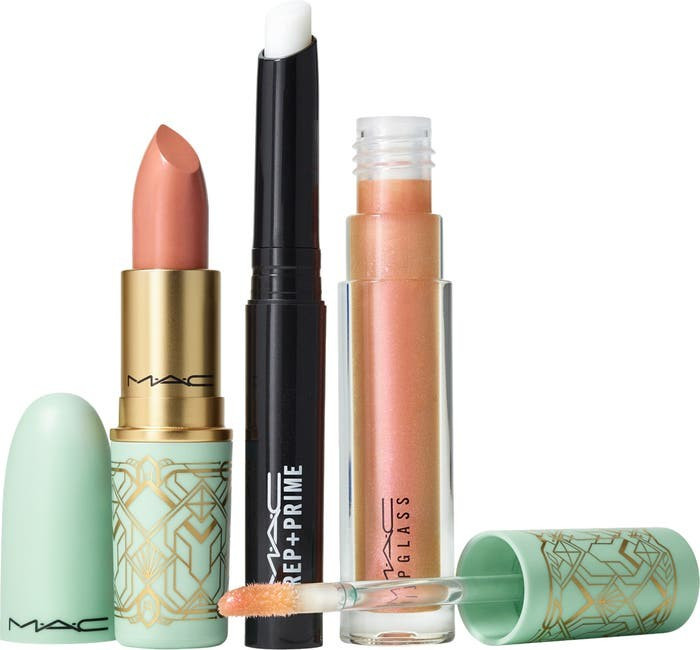 MAC Award-Winning Lip Kit Primer, Lipstick & Gloss Set-$55 Value | Nordstrom