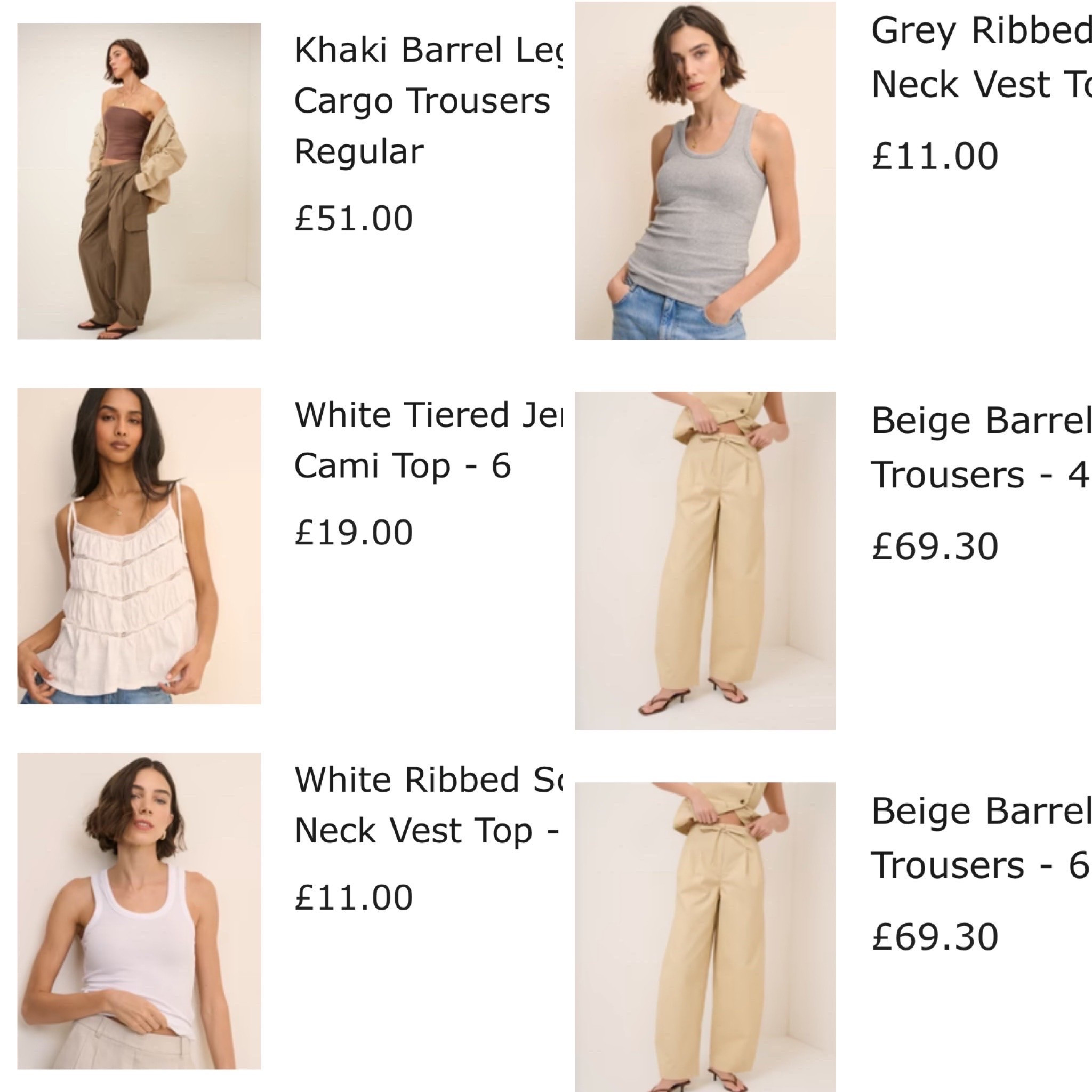 My Nobody’s Child sale order! I tried these yellow trousers in the size 8 and loved then but they were too big, thought id try the size down. The vests look like the perfect shape with wide enough straps to wear a bra. The little wipe top is such a bargain and I couldn’t resist the green pants.

#LTKuk #LTKsummer