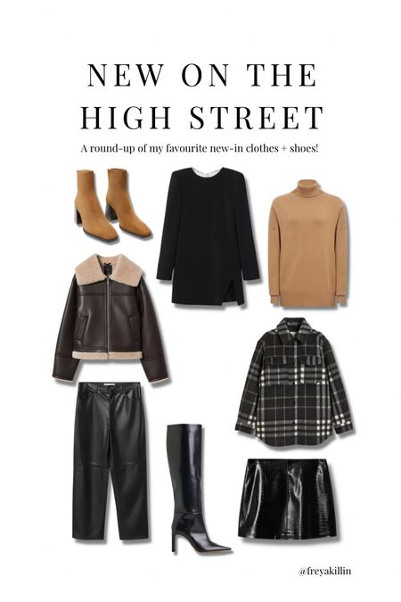 A round up of my current fave new in pieces, all available on the high street! Shop now for autumn winter 

#LTKstyletip #LTKeurope #LTKSeasonal