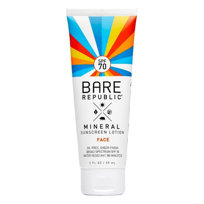 Bare Republic Mineral Face Sunscreen - SPF 70 - 2 fl oz | Target