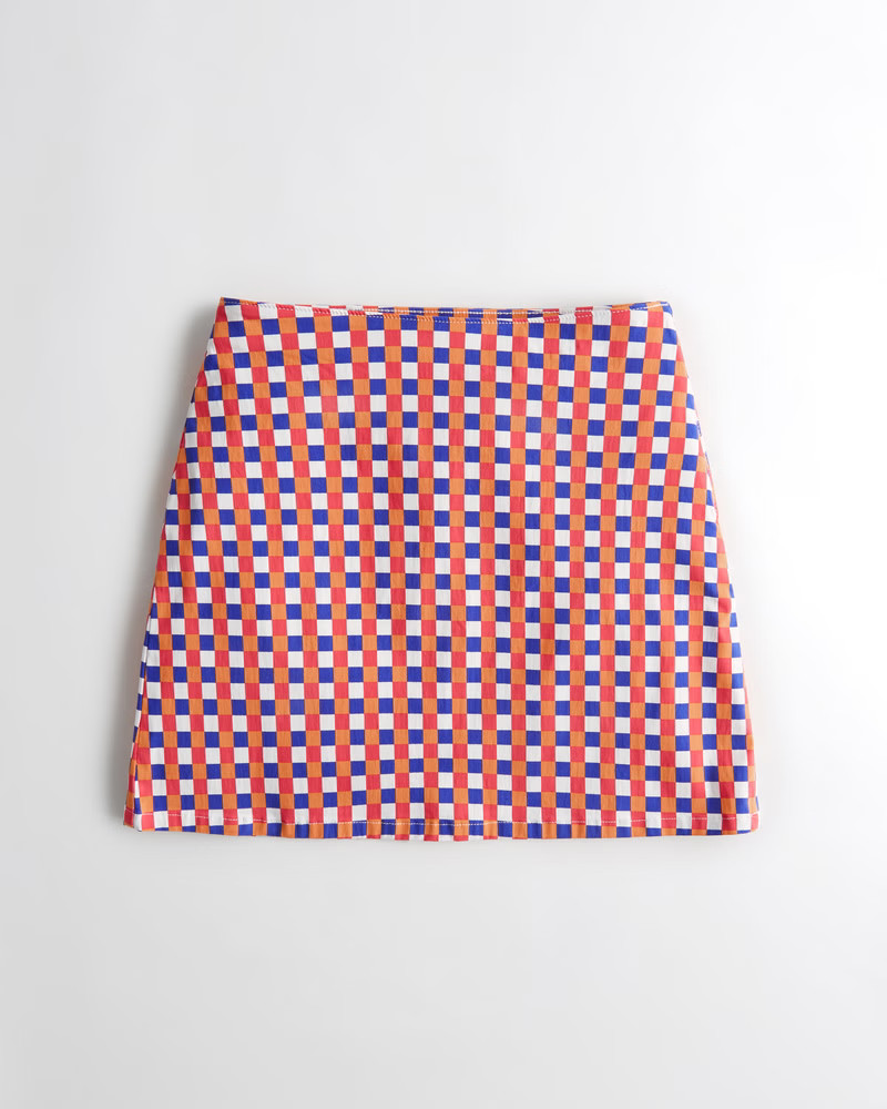 Women's Social Tourist Plaid A-Line Skirt | Women's Bottoms | HollisterCo.com | Hollister (US)