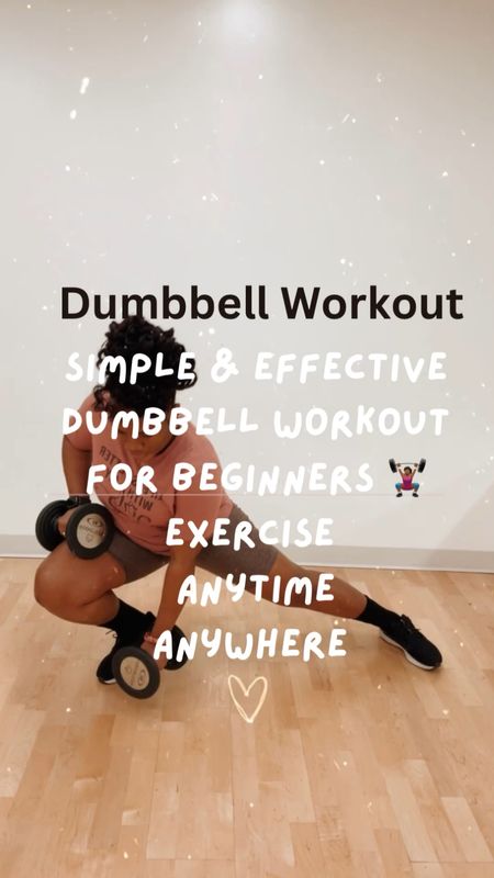 Simple & Effective Dumbbell Workout For Beginners 🏋🏾‍♀️| Exercise Anytime, Anywhere 👟

Dumbbell workout routine suitable anywhere anytime for beginners| Dumbbell strength training workouts| Dumbbell exercises for weight loss | Best Dumbbell Exercises to Build Muscle | Dumbbell Exercises for Muscle Gain | Dumbbell Resistance Training | Dumbbell Exercises That Burn Fat | Leg & Arm-Toning Dumbbell Exercises | DUMBBELL WORKOUT to Sculpt and Build Strength 





#LTKActive #LTKFitness #LTKFindsUnder50