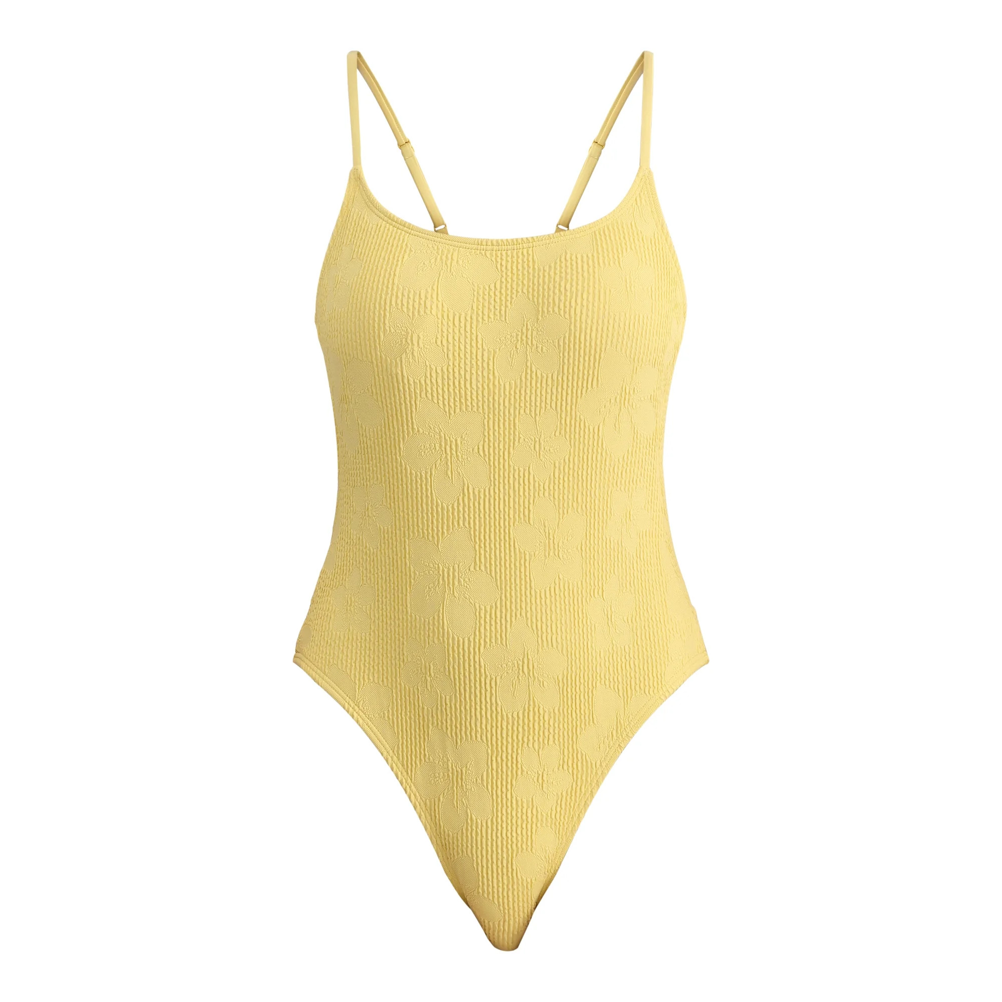 No Boundaries Women's Hibiscus One Piece Monokini, Sizes XXS-XL | Walmart (US)