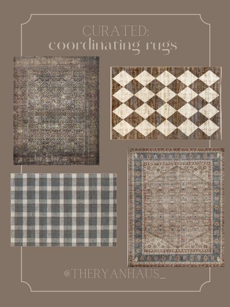 Coordinating Area Rugs
Matching rugs
Amber Lewis Loloi 
Home Decor


#LTKhome