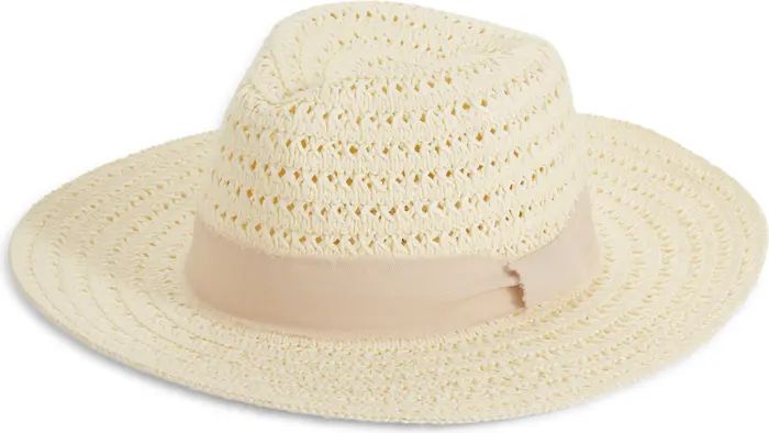 Treasure & Bond Textured Straw Hat | Nordstrom | Nordstrom