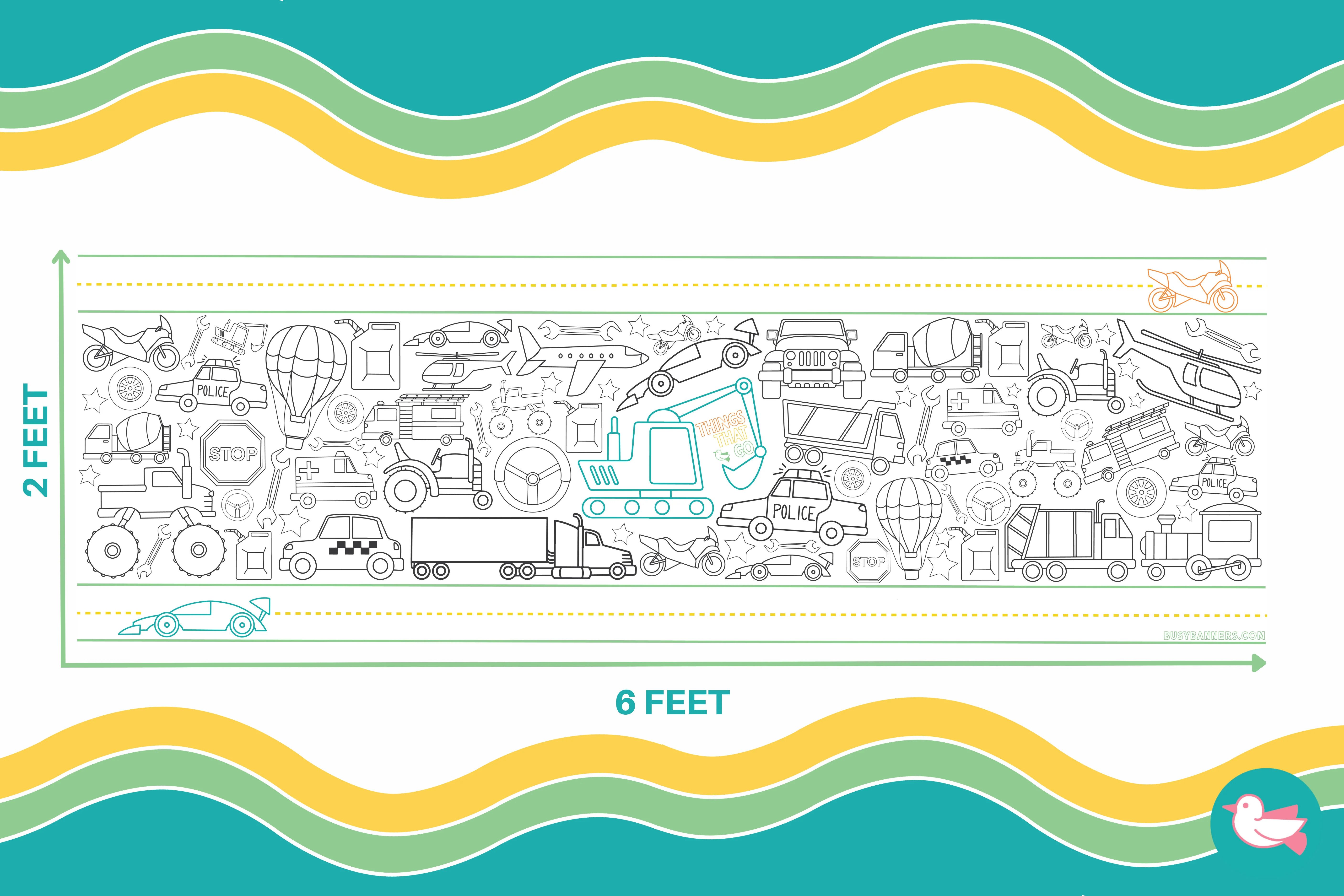 Things That Go! | Busy Banners