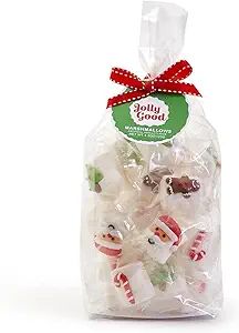 Two's Company 81769 Christmas Marshmallow Candy A/4 Designs, 1.75-inch Depth, Sugar | Amazon (US)