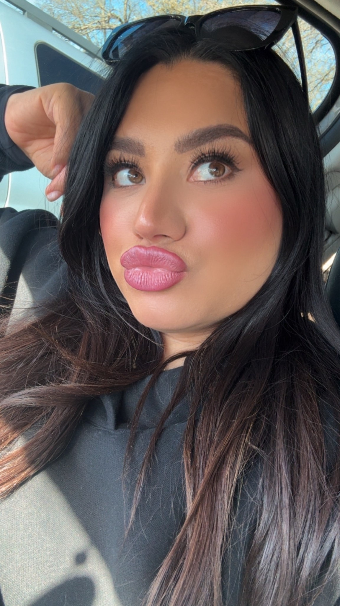 Ok but this lip color is everything! 
Lip liner: NYX in the shade Vintage 
Lipstick: L’Oréal Tickled Pink

#LTKBeauty #LTKValentine #LTKgrwm