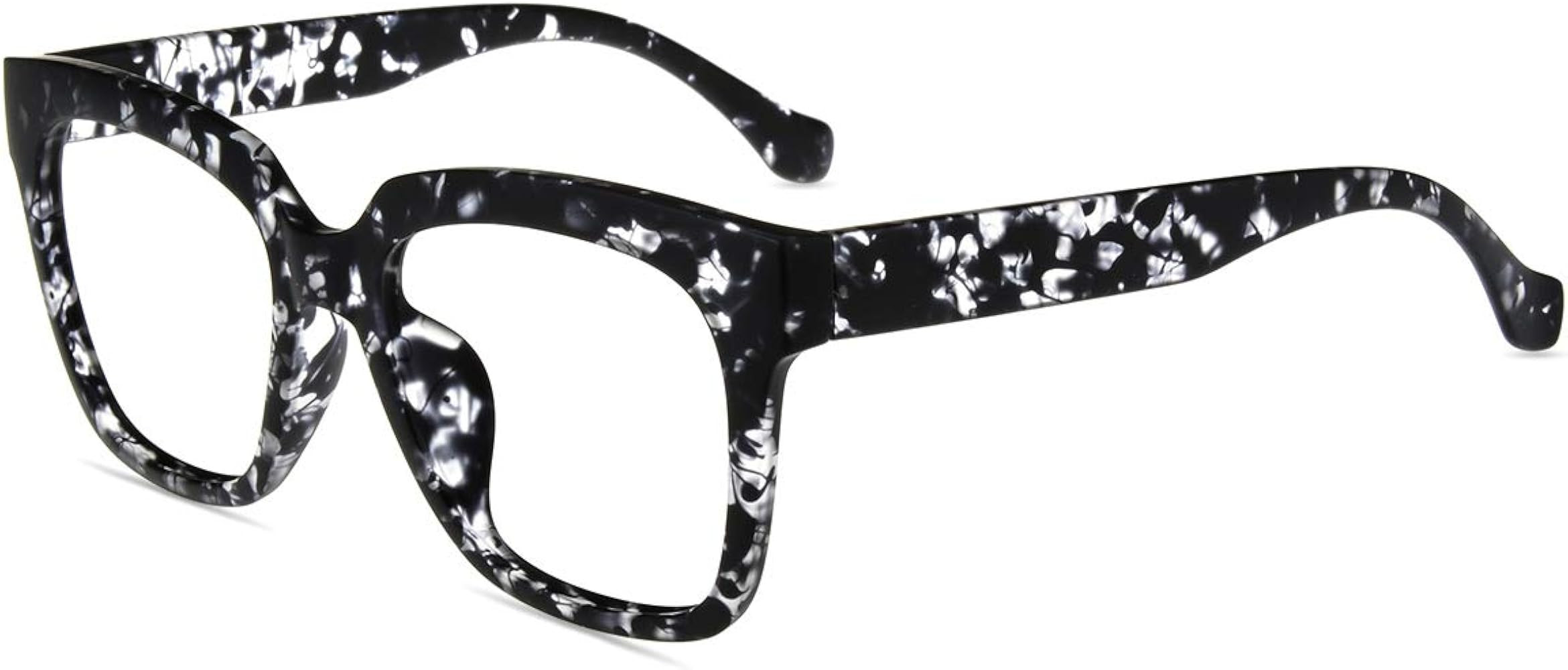 Firmoo Blue Light Blocking Glasses, Oversize Square Computer Eyewear, Anti Eyestrain Anti Glare E... | Amazon (US)