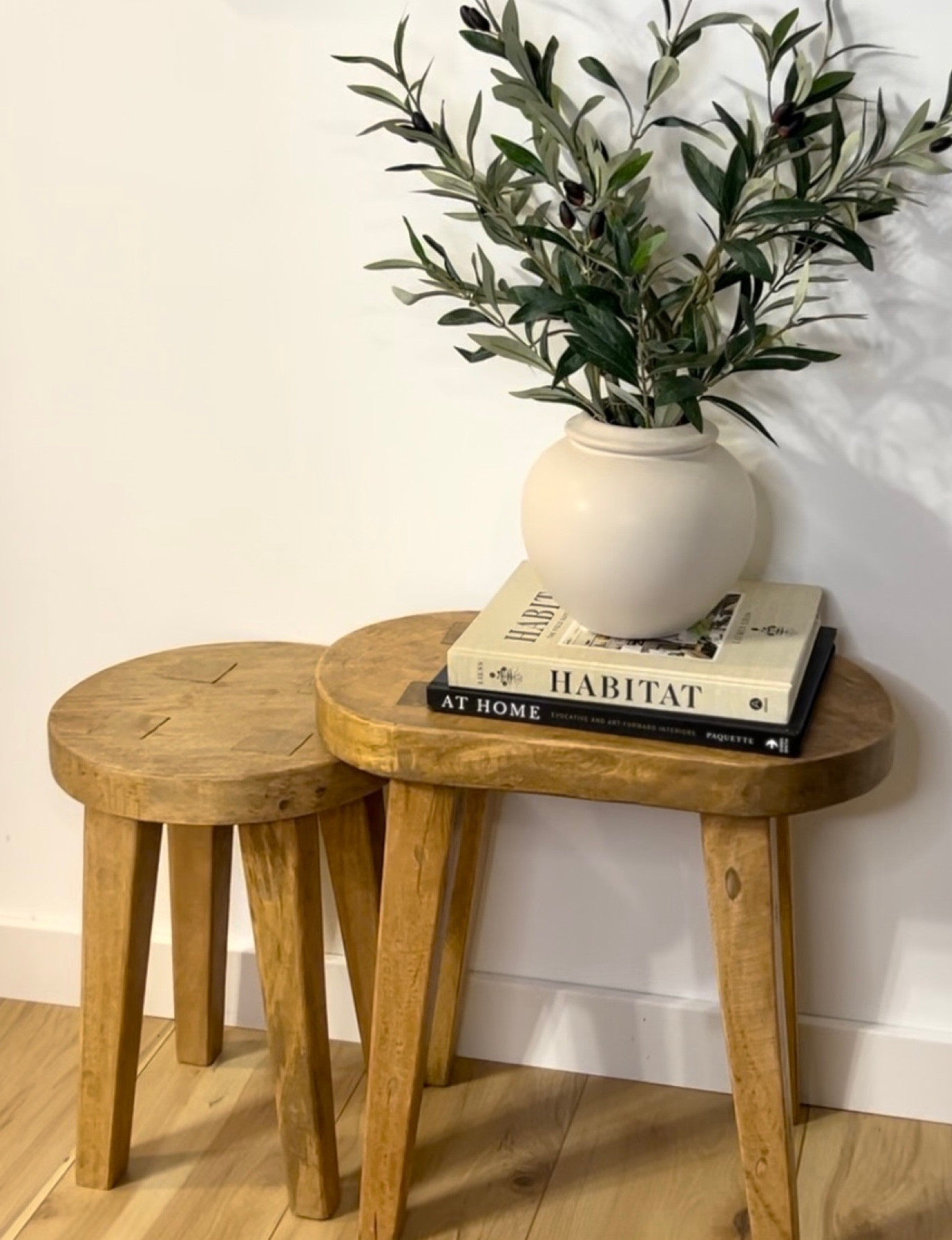 Woodland Carved Wood Accent Table … curated on LTK