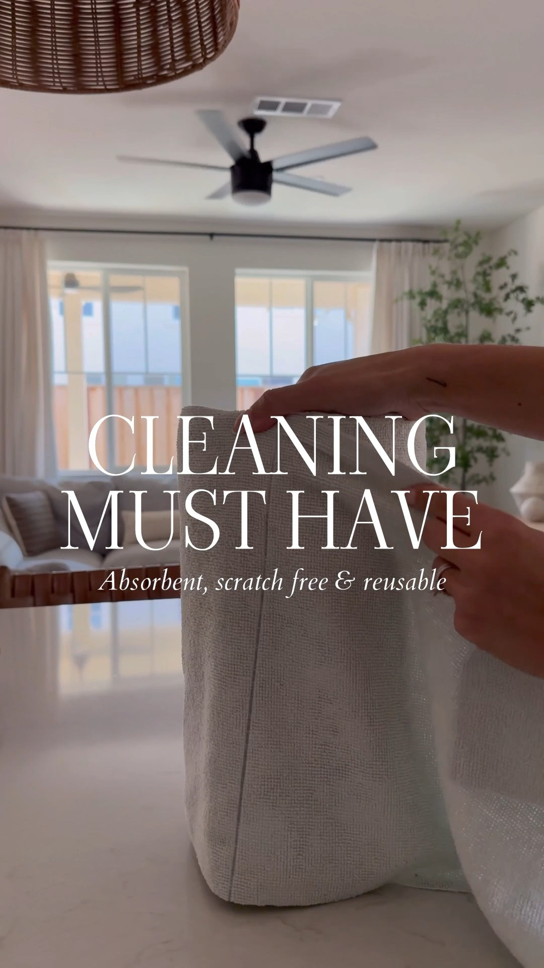 Paper towel alternative. This microfiber cloth roll is lint / streak free, absorbent, scratch resistant and best part machine washable! 

Cleaning, home cleaning hacks, Amazon home, Amazon cleaning, family, spring cleaning, summer, home essentials, Amazon cleaning products

#LTKFamily #LTKSaleAlert #LTKHome