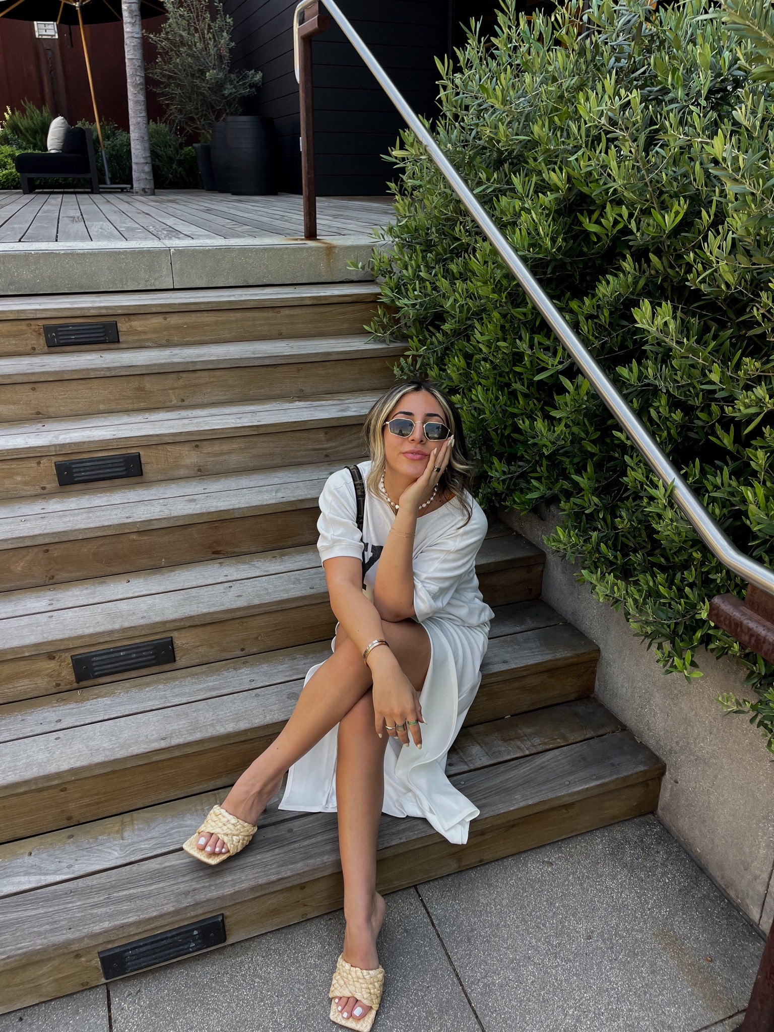 whites for summer 🤍 
Skirt, slit skirt, designer tee, designer bag, summer heels, summer heel, summer shoe, summer style, summer fit, summer inspo, summer styles, summer ootd 

#LTKfit #LTKstyletip #LTKsalealert