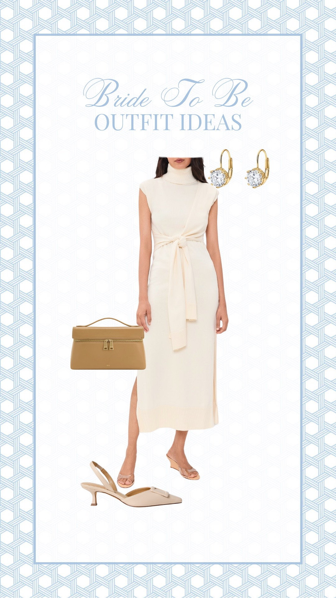 Outfit ideas for the bride to be!

Bridal outfit // bridal shower // engagement photo outfit