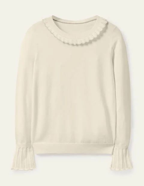 Aimee Pointelle Sweater | Boden (US)