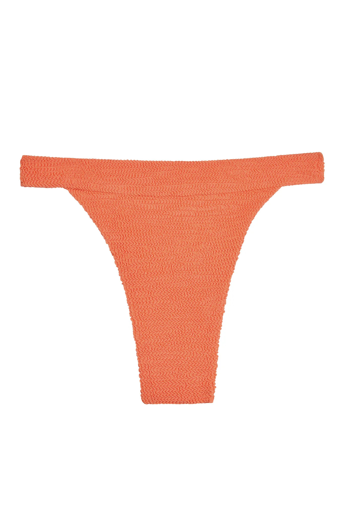 Argentina Bottom - Summer Peach Crinkle | Monday Swimwear