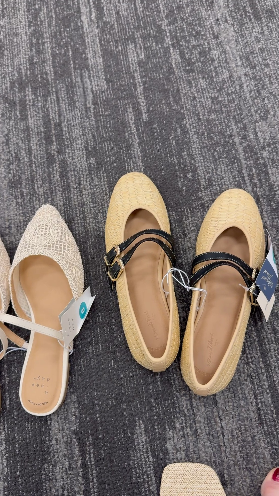 Spring shoes, ballet flats 

#LTKSeasonal #LTKMidsize #LTKootd