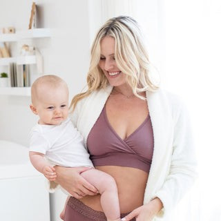French Terry Racerback Nursing & Sleep Bra | Kindred Bravely